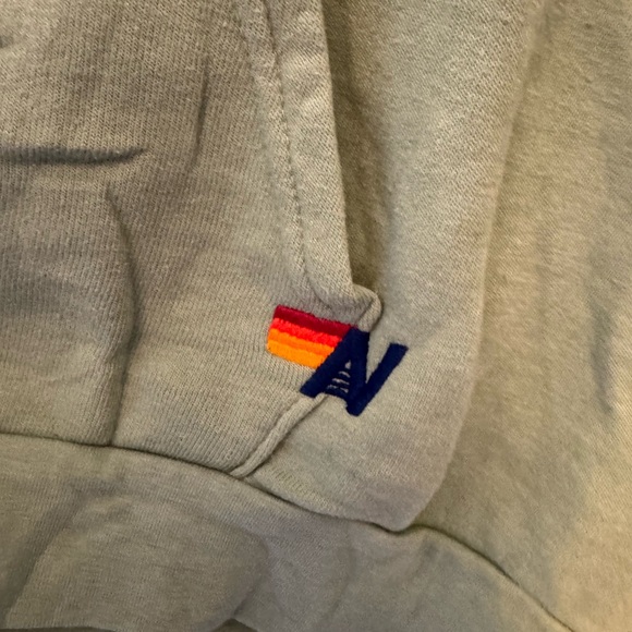 Aviator Nation Sage Hoodie with Multicolor Logo - Picture 2 of 5